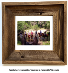 family horseback riding near me in Janesville, Wisconsin